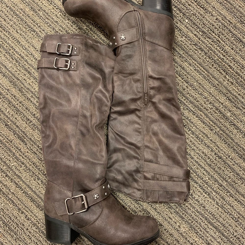 Carlos Santana stone/brown boots